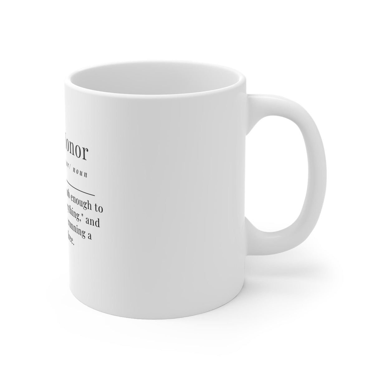 Maid of Honor Definition Mug | Funny Bridal Party Coffee Cup