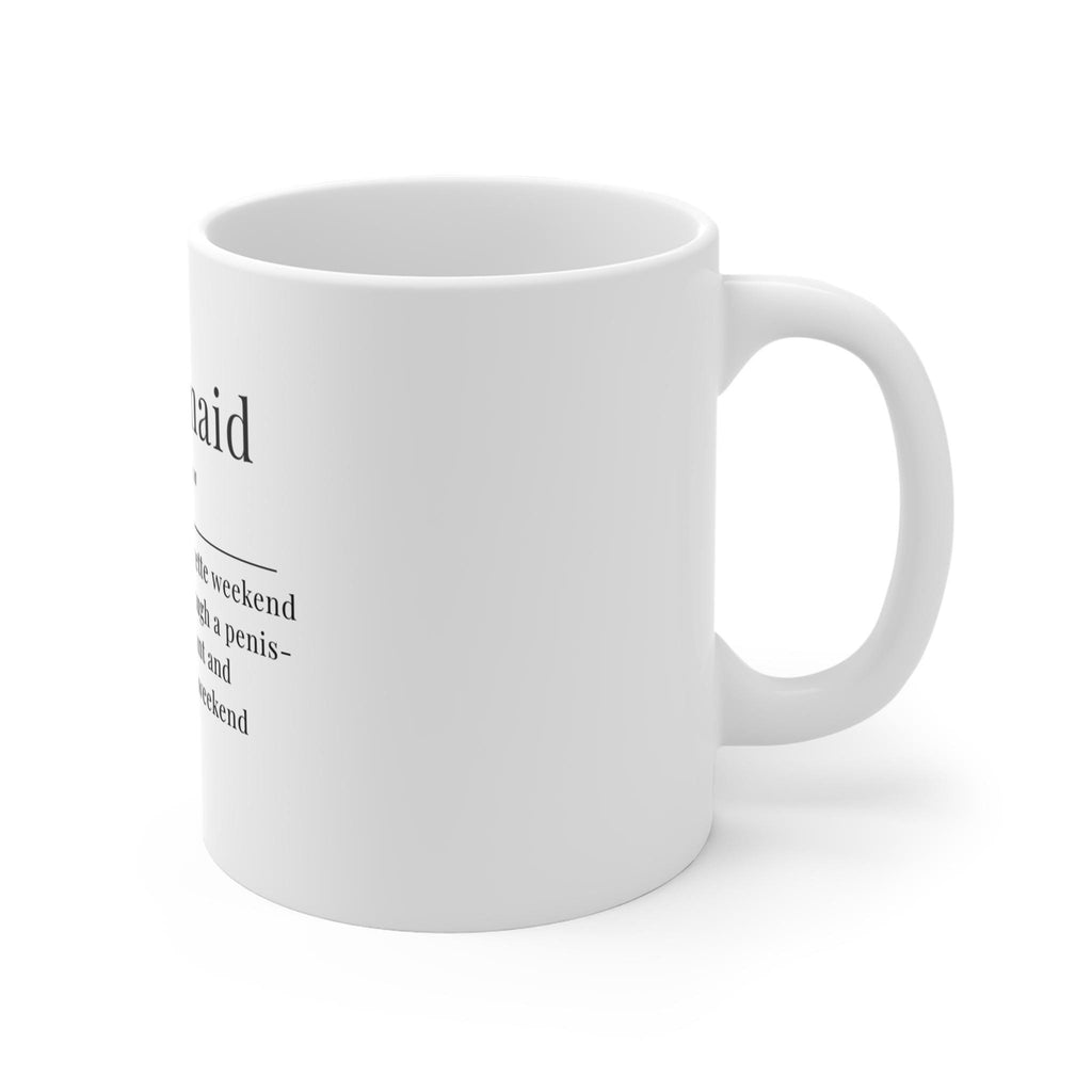 Bridesmaid Definition Mug | Bridal Party Bachelorette Coffee Cup